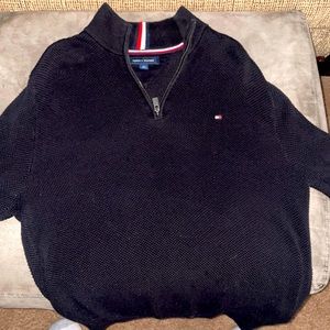 Black Tommy Hilfiger sweater